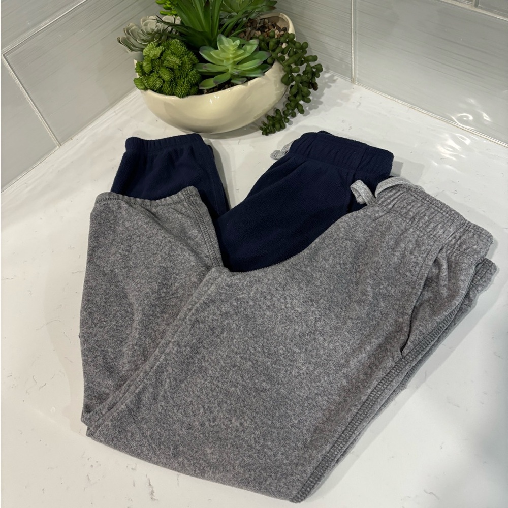 Carter's Gray and Navy Kids Joggers, Pair of pants,Size 5/5A